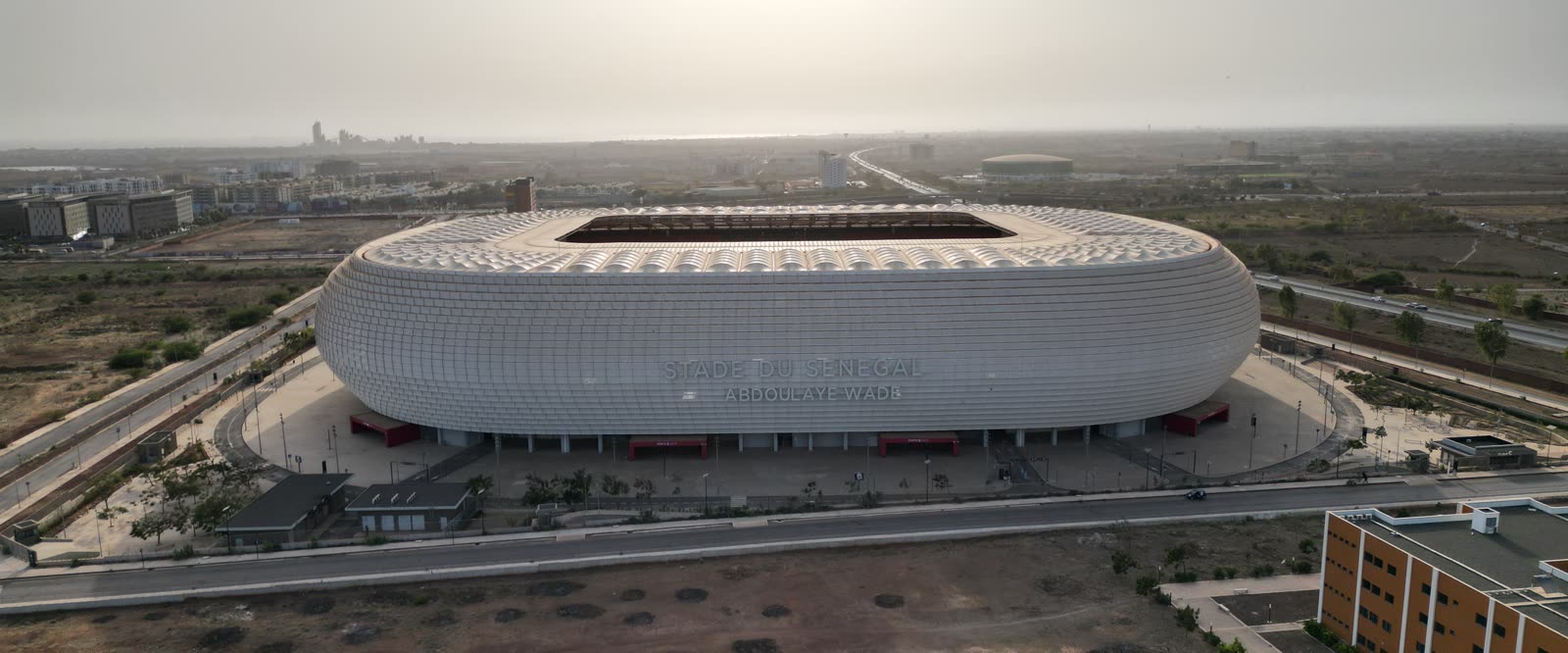 Modern Diamniadio stadium — symbol of new Senegal infrastructure